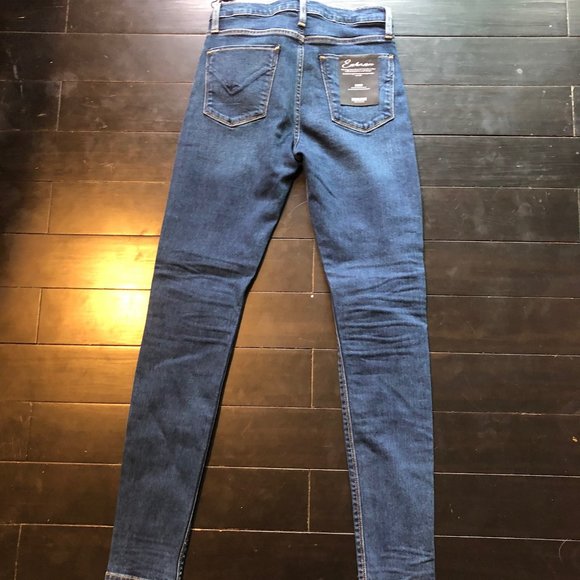 Womens Hudson Jeans Nico midrise super skinny size - Picture 2 of 5